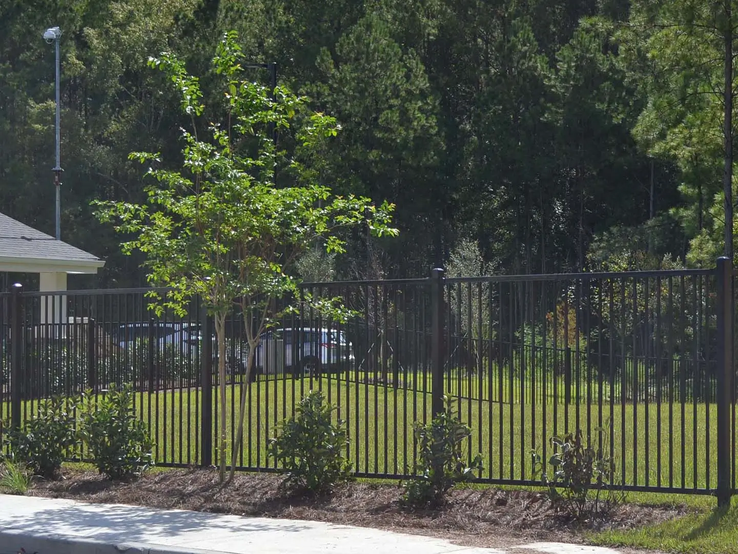 aluminum fence savannah georgia fence company