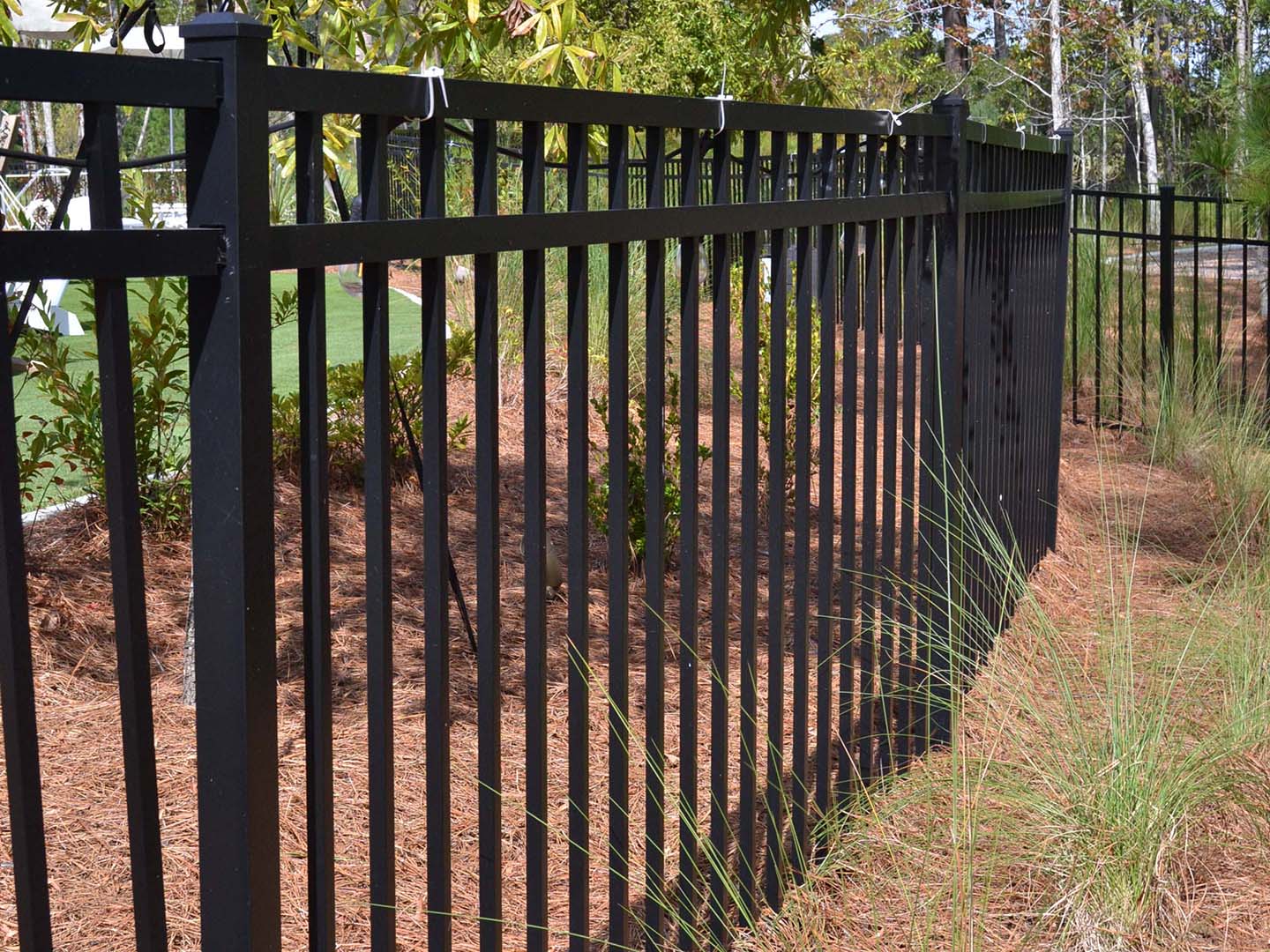 Photo of a Savannah GA aluminum fence