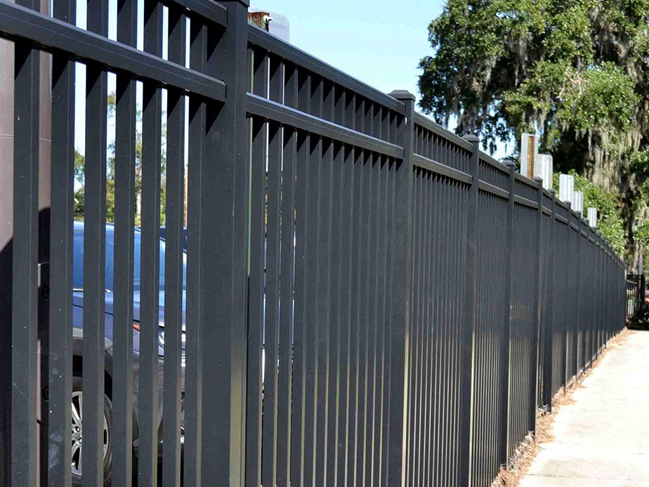 Security options for Aluminum Fencing in Savannah Georgia