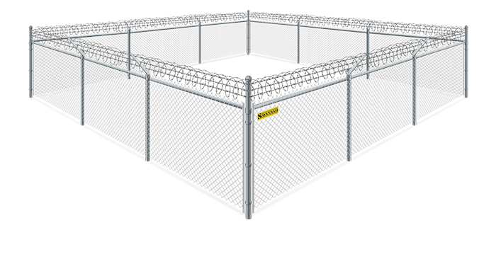 features of commercial Chain Link fences in Savannah Georgia