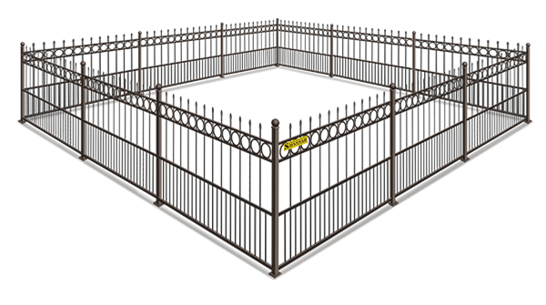Features of commercial Decorative Steel fences in the Savannah Georgia area