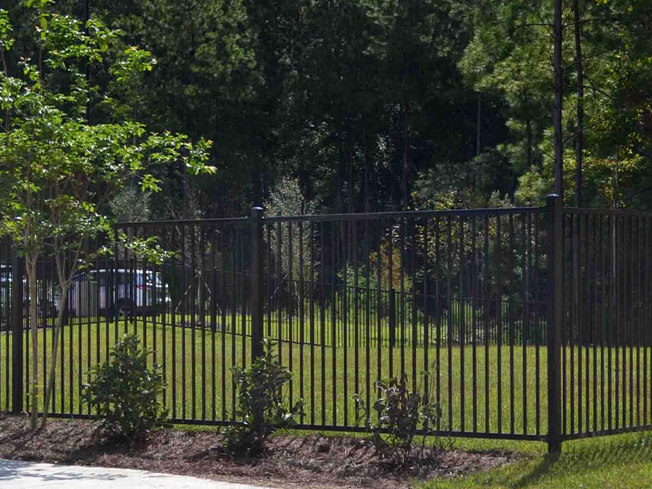 privacy options for Decorative Steel fencing in the Savannah, Georgia area