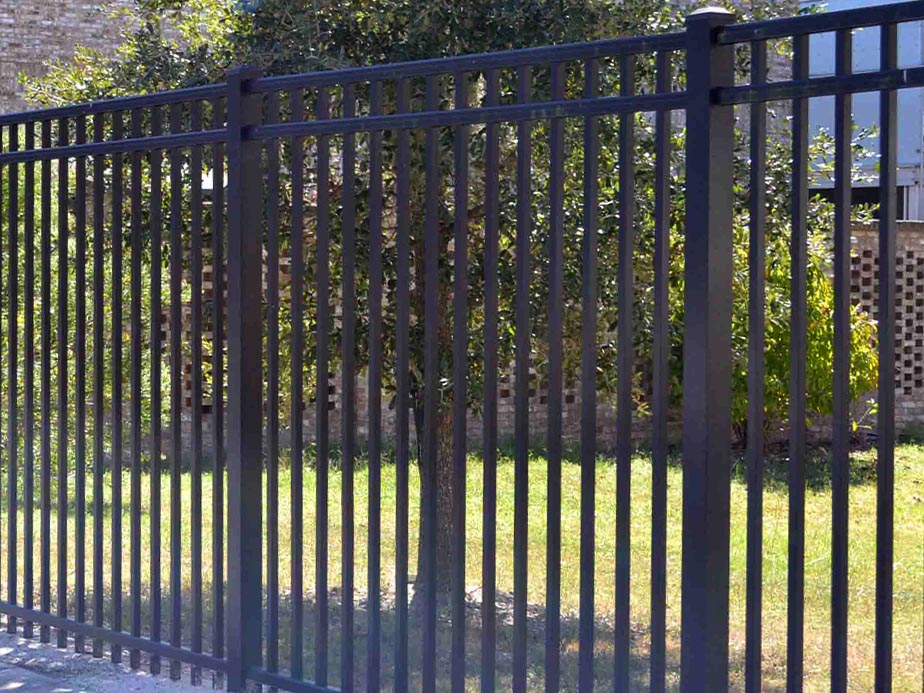 Commercial Ornamental Steel Fence - Savannah Georgia