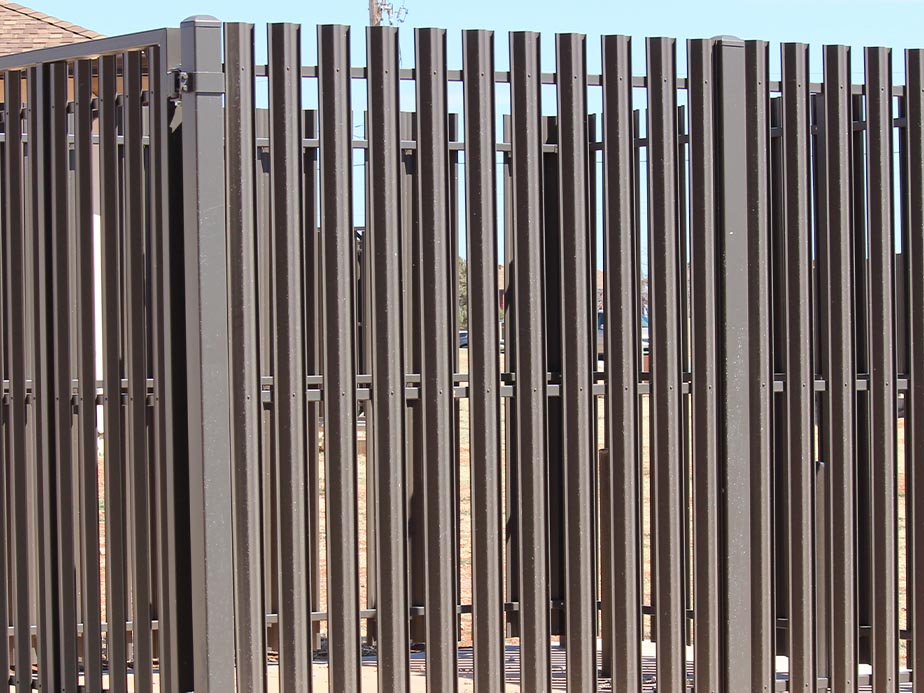 Aluminum - wrought iron Cantilever Gate Contractor in Savannah Georgia