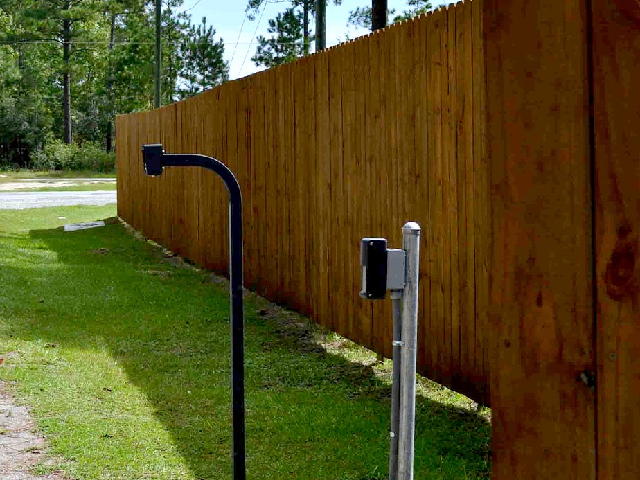 Security options for Wood Fencing in Savannah Georgia
