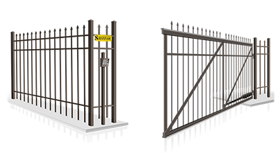 Commercial swing gate installation company in  Bryan County Georgia