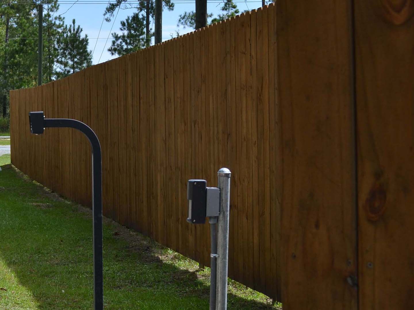 wood fence Bryan County Georgia