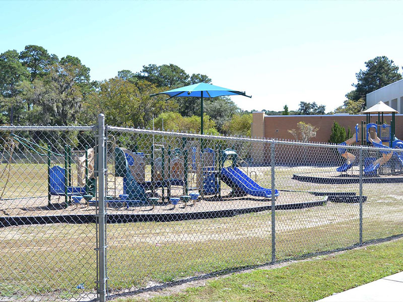 Fencing for Schools in Bulloch County Georgia