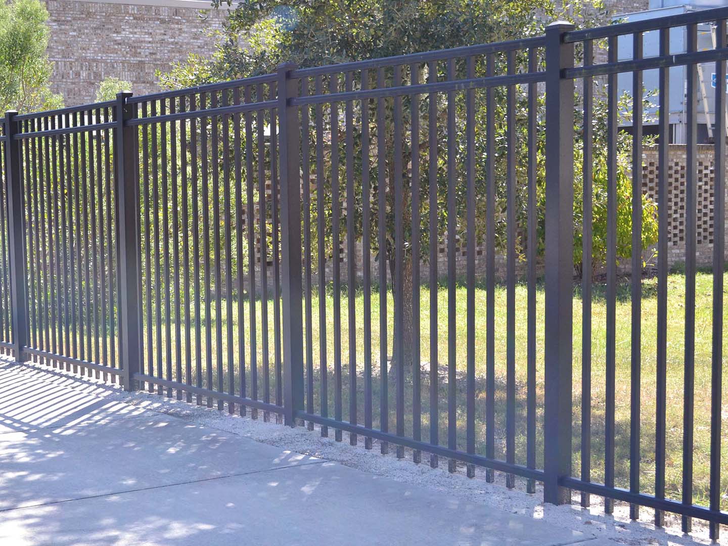 aluminum fence Effingham County Georgia