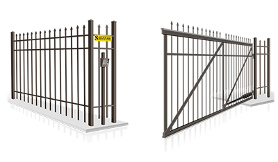 Commercial swing gate installation company in  Effingham County Georgia