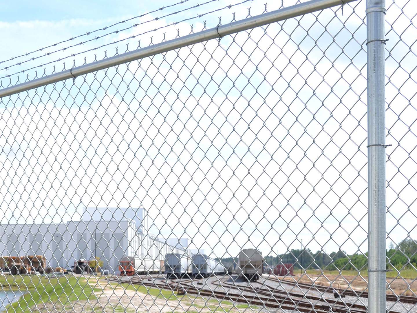 chain link fence Hampton County South Carolina
